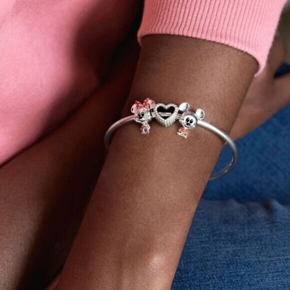 Disney Mickey Mouse Red Trousers Charm - Picture 6 of 6